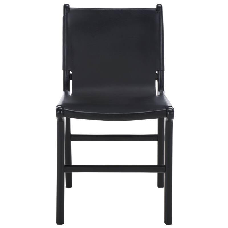 SAFAVIEH Couture Cassaphina Solid Wood Dining Chair (Set of 2), Fully Assembled - 18"W x 23"D x 34"H