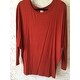 Women's Solid Babydoll Long Sleeve Top