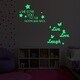 preview thumbnail 4 of 4, Walplus Glow In The Dark Wall Sticker Live Love Laugh Stars Room Decor