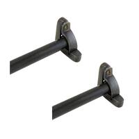 (Set of 1) - 3.5 4.25 Black Drop Handles Bail Dresser Drawer Pulls Door  Ring 3 1/2 4 1/4 - Smaller Bail Pull