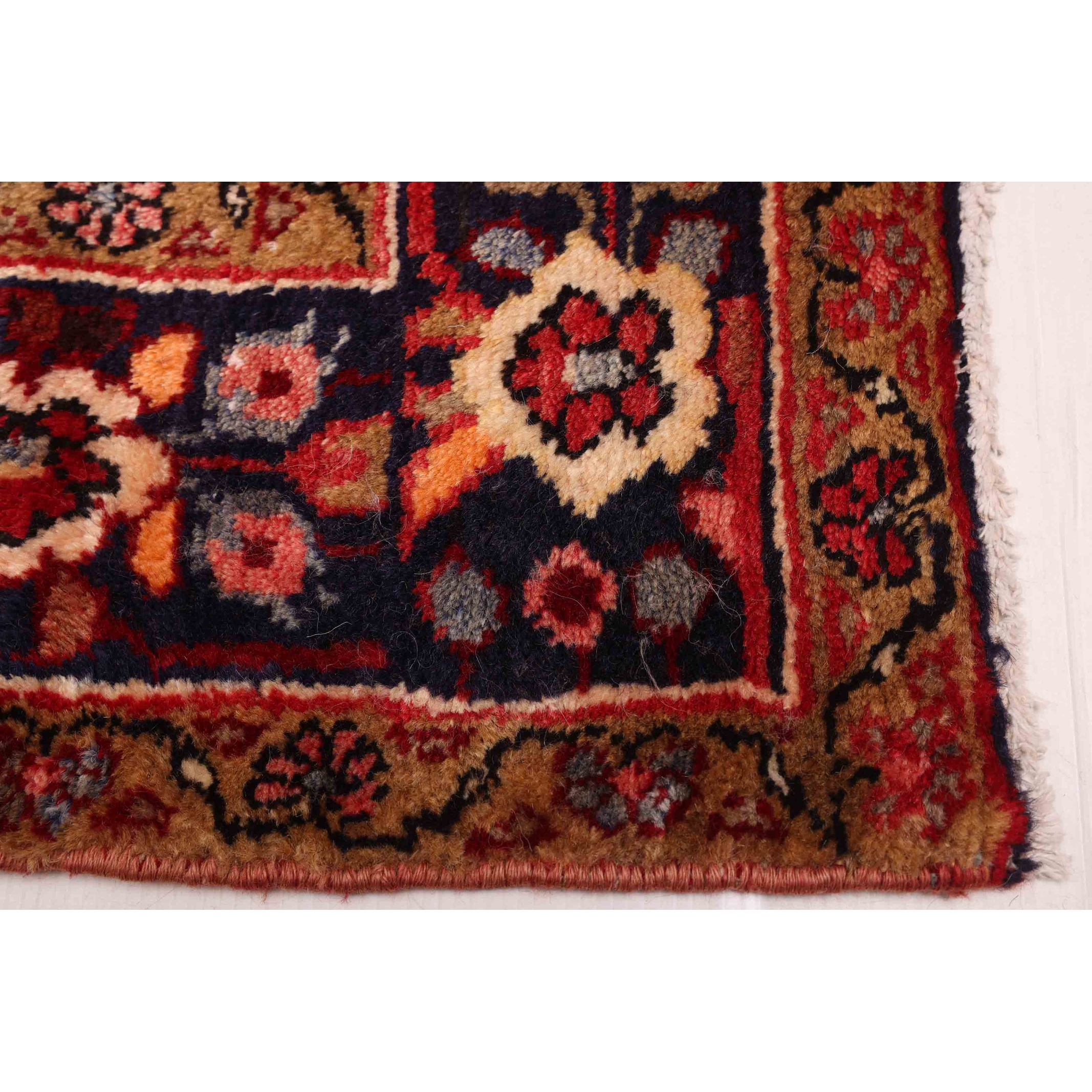 ECARPETGALLERY Hand-knotted Andelz Cream Wool Rug - 5'0 x 8'7