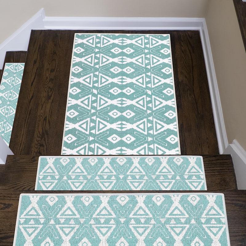 Sussexhome Heavy Duty Ultra Thin Non Slip Washable Cotton Indoor Rug - 2' x 3'