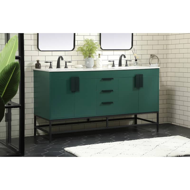 Blossom 60 Inch Double Bathroom Vanity