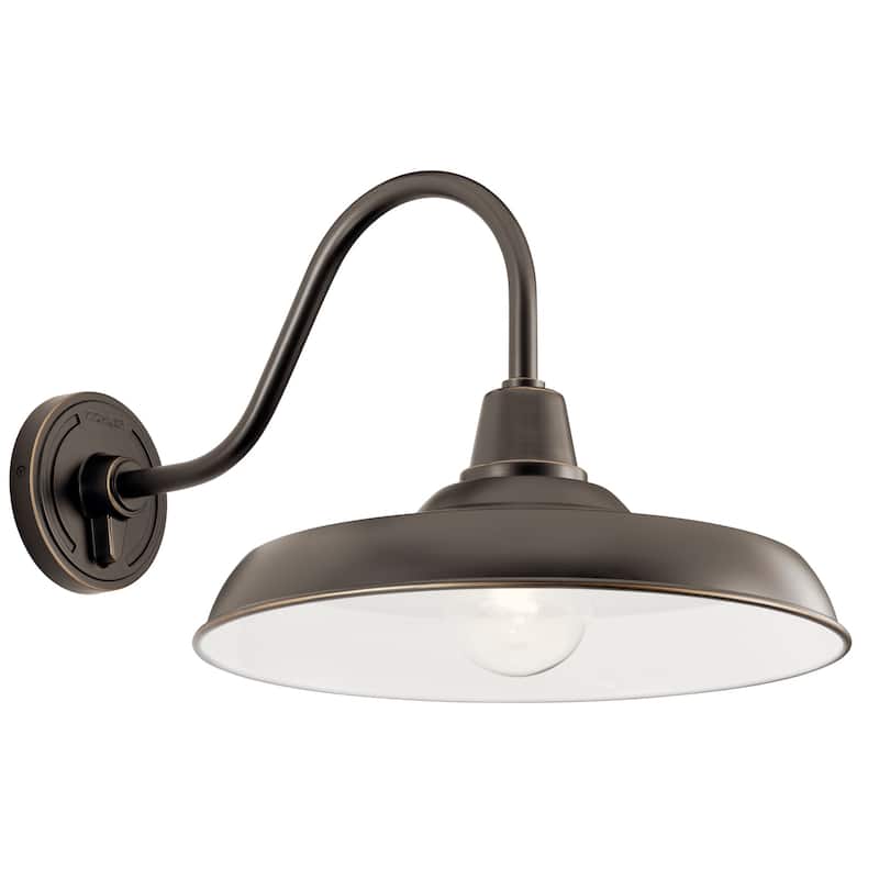 Kichler Pier 16-1/2" Wide Outdoor Wall Sconce - Olde Bronze