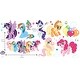 preview thumbnail 6 of 4, RoomMates My Little Pony Friendship is Magic Wall Decals
