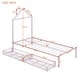 preview thumbnail 21 of 25, Twin Size Metal Platform Bed with Two Drawers
