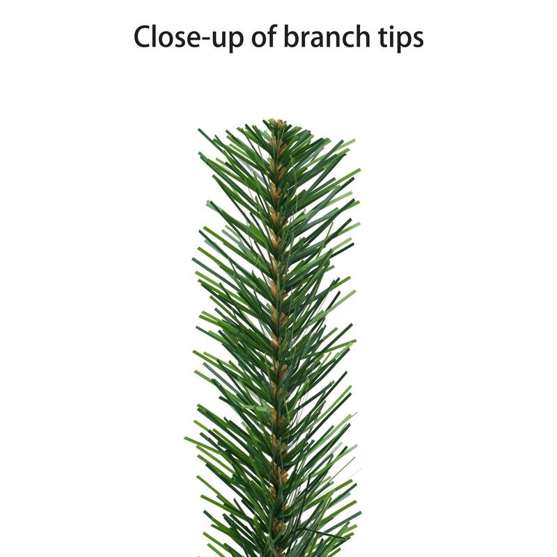 Puleo International 6.5' Northern Fir Artificial Christmas Tree