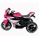 preview thumbnail 9 of 15, 6V Kids Ride On Motorcycle,380W Electric Ride On Motorcycle with Training Wheels, Light Wheels, Manual Throttle,Led Lights