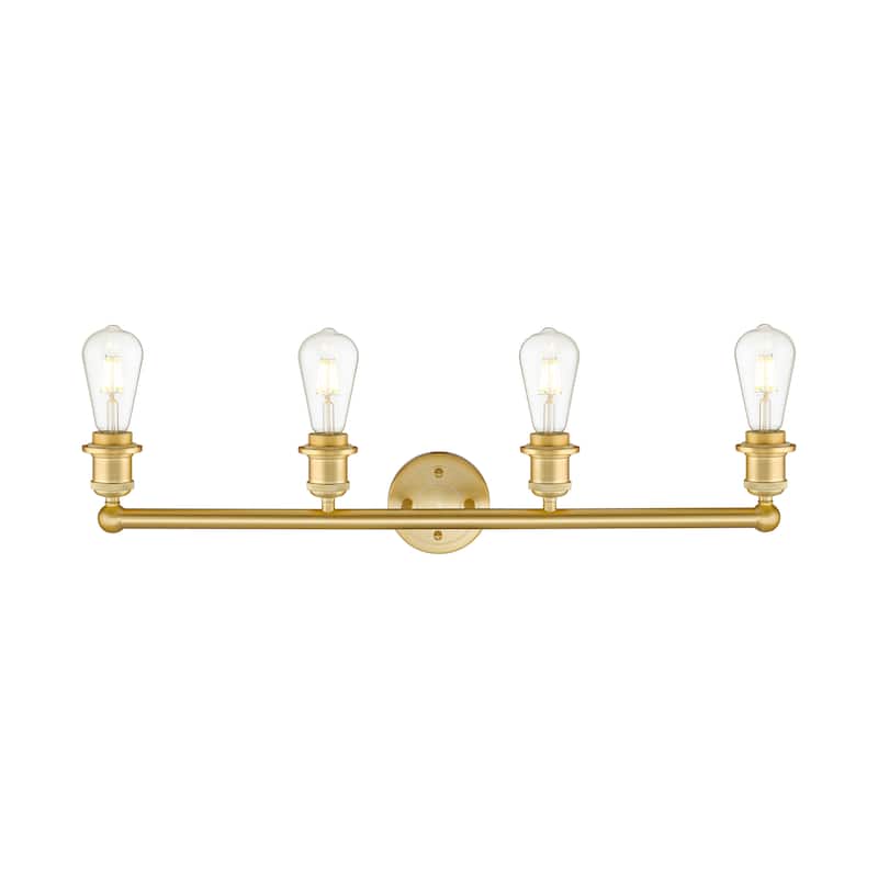 Innovations Lighting Edison - 4 Light 27" Bath Vanity Light
