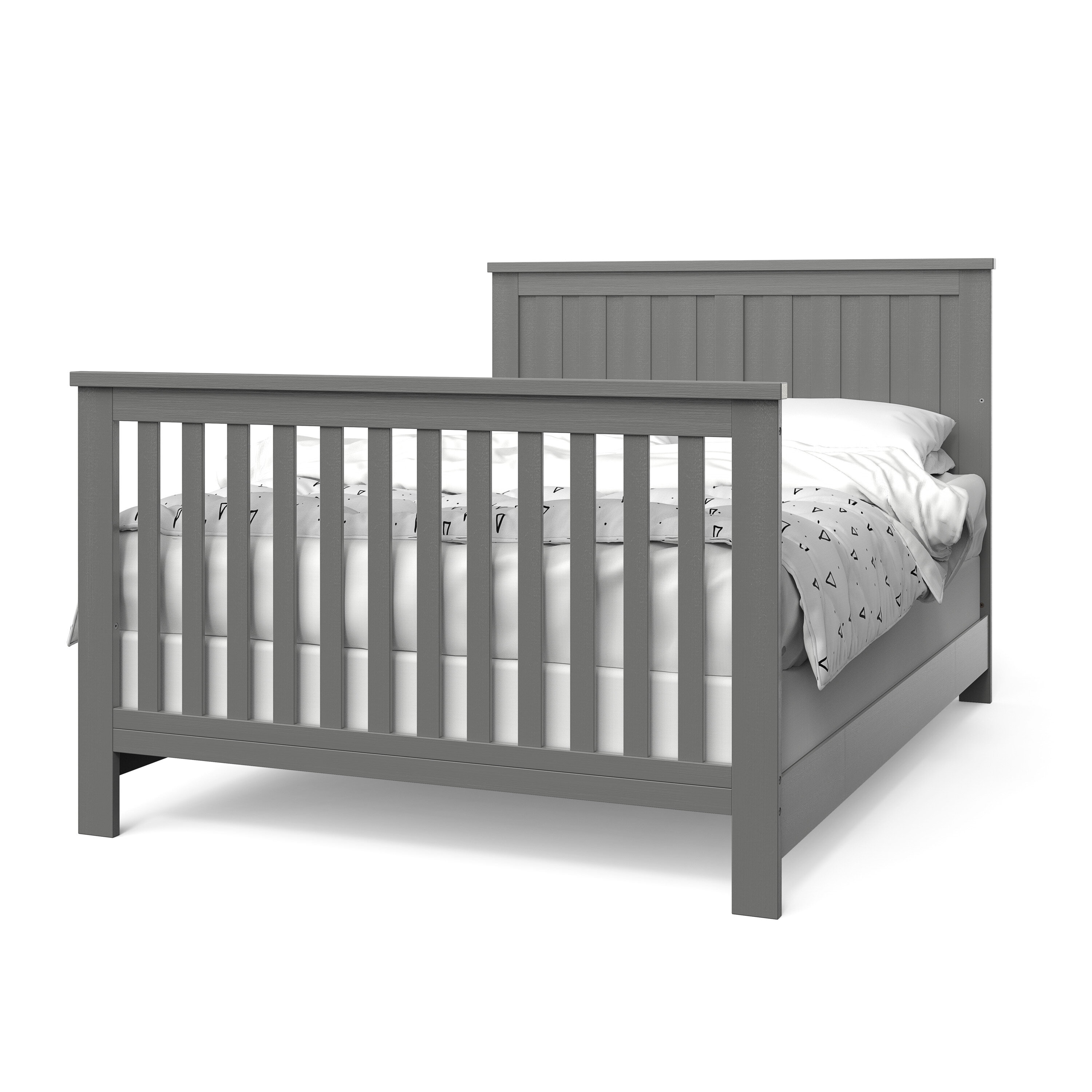 Child Craft Calder 4 in 1 Convertible Baby Crib Bed Bath