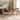 Danton Mid-Century Modern Fabric and Wood Dining Set (5pcs)