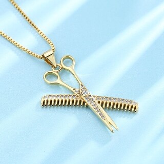 Hair Necklace (Silver) main image 1