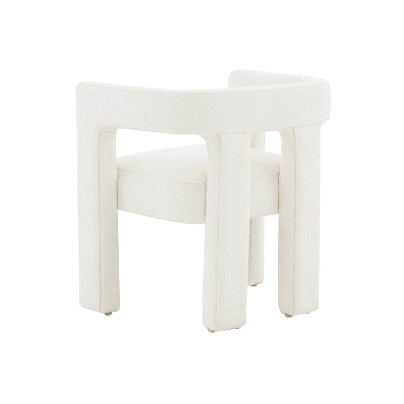 SAFAVIEH Couture Deandre Cut Out Accent Chair (Fully Assembled) - 24.8 IN W x 20.8 IN D x 26.8 IN H