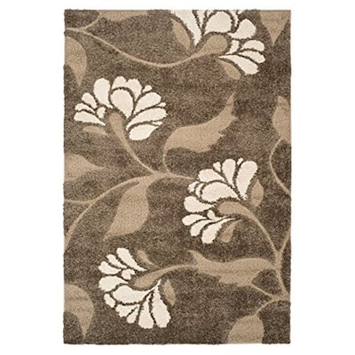 Luxurious Shag Area Rug - Soft Comfort, Modern Design, Handmade Floor Decor for Living Room, Bedroom - 90 x 63