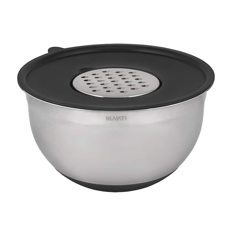 Ruvati Wood Platform with Mixing Bowl and Colander (complete set) for Workstation Sinks -
