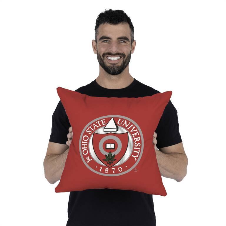 NCAA Campus Crawl 18 Inch Throw Pillow