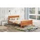 preview thumbnail 80 of 97, Wood Frame Platform Bed with Curved Headboard and Footboard