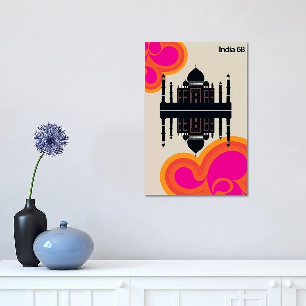 iCanvas "India 68" by Bo Lundberg Canvas Print