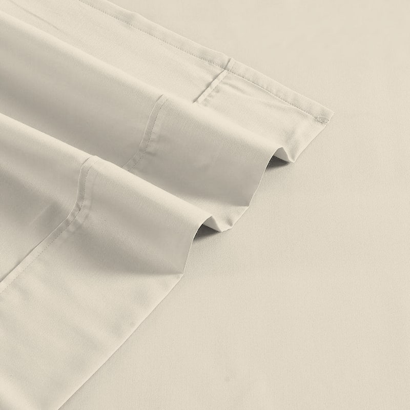 Color Sense 100% Cotton Ultra-Soft & Silky Pillowcase Set