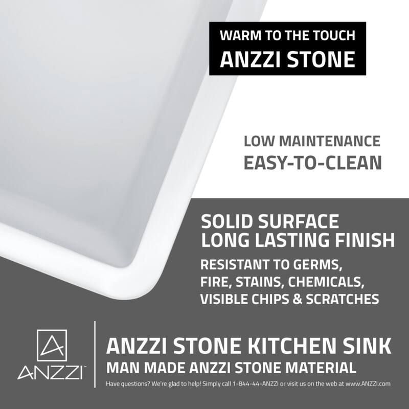 Roine Farmhouse Reversible Apron Front Solid Surface 33 in. 50/50 Basin Kitchen Sink in White