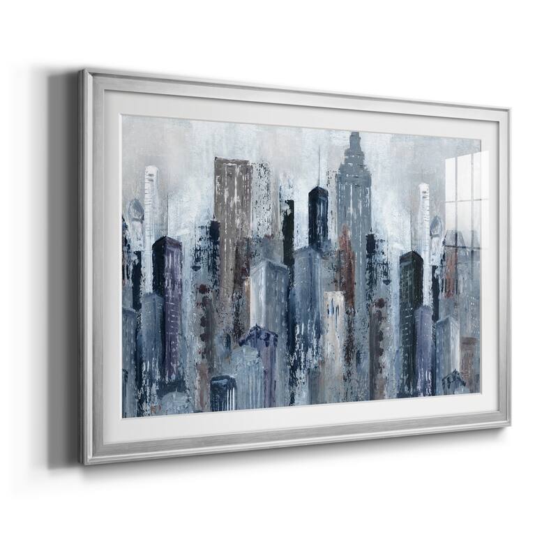 City Mood Premium Framed Print - Ready to Hang