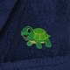 preview thumbnail 19 of 17, Sweet Kids 100% Polyester SUPER PLUSH Double Brushed Hooded Bathrobe - TURTLE