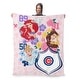preview thumbnail 34 of 40, MLB Disney Princesses Game On Girls Silk Touch Throw Blanket