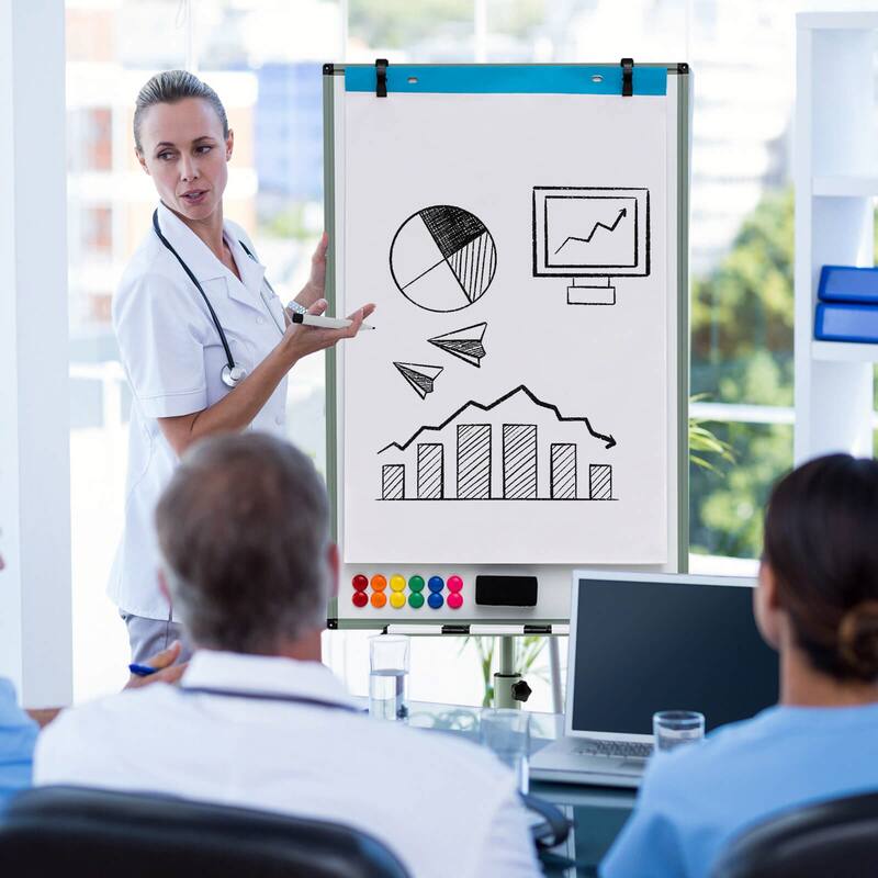 Costway Mobile Whiteboard 40" x 26" Height Adjustable Magnetic Dry - See Details