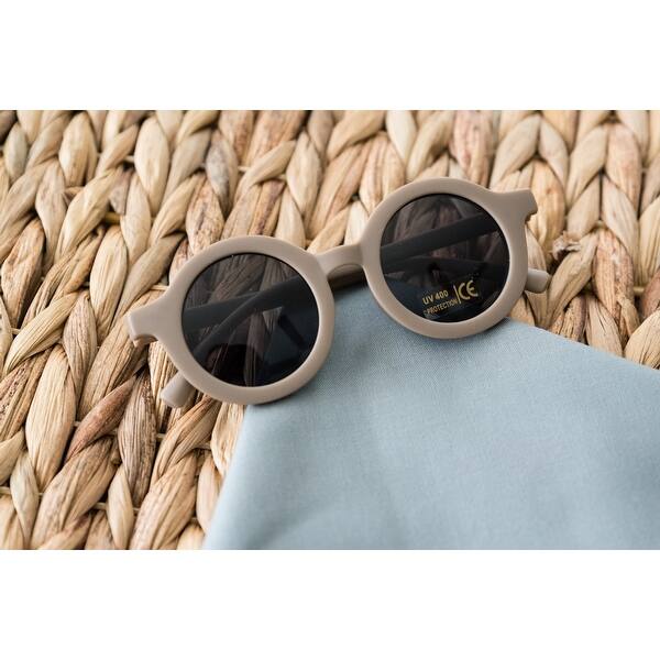 slide 2 of 7, Toddler & Kid Retro Sunglasses - Pink Coffee