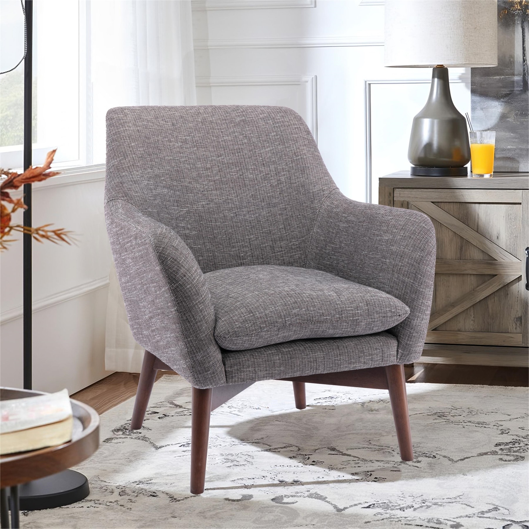 Accent Chair In Performance Fabric