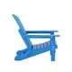 preview thumbnail 36 of 99, Laguna Folding Poly Eco-Friendly All Weather Outdoor Adirondack Chair