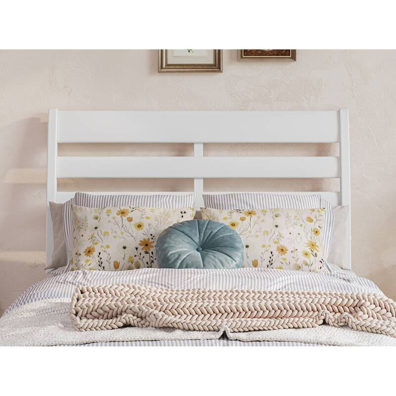 Emelie Platform Bed with Panel Footboard and Twin Trundle