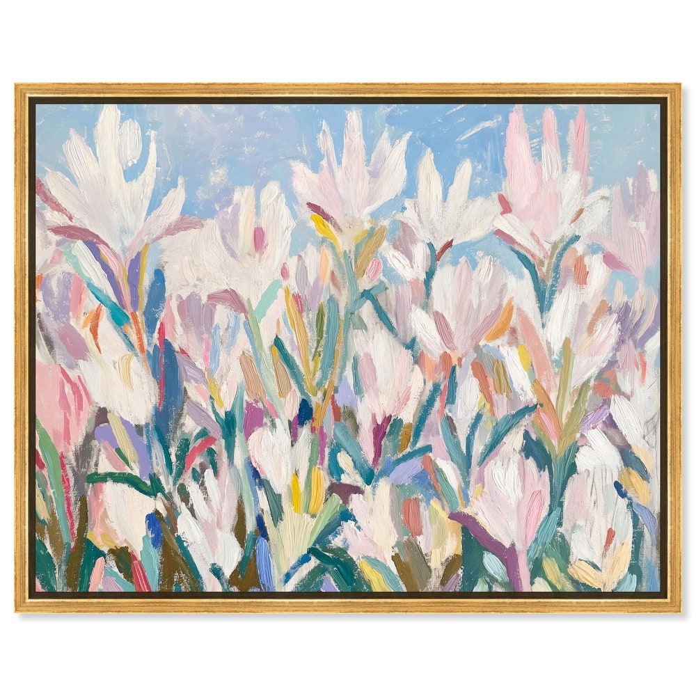 Morning Mist Bloom II Canvas by Art Remedy