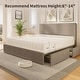 preview thumbnail 8 of 6, Modern Bed Frame with Tufted Wingback Headboard, Platform Corduroy Upholstered Bed Frame with 4 Storage Drawers