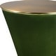 preview thumbnail 4 of 2, Uttermost Ronde Jade Green Drink Table