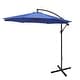 preview thumbnail 24 of 56, Weller 10-foot Offset Cantilever Hanging Patio Umbrella Royal Blue