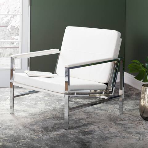 Strick & Bolton Regina Leather Chair