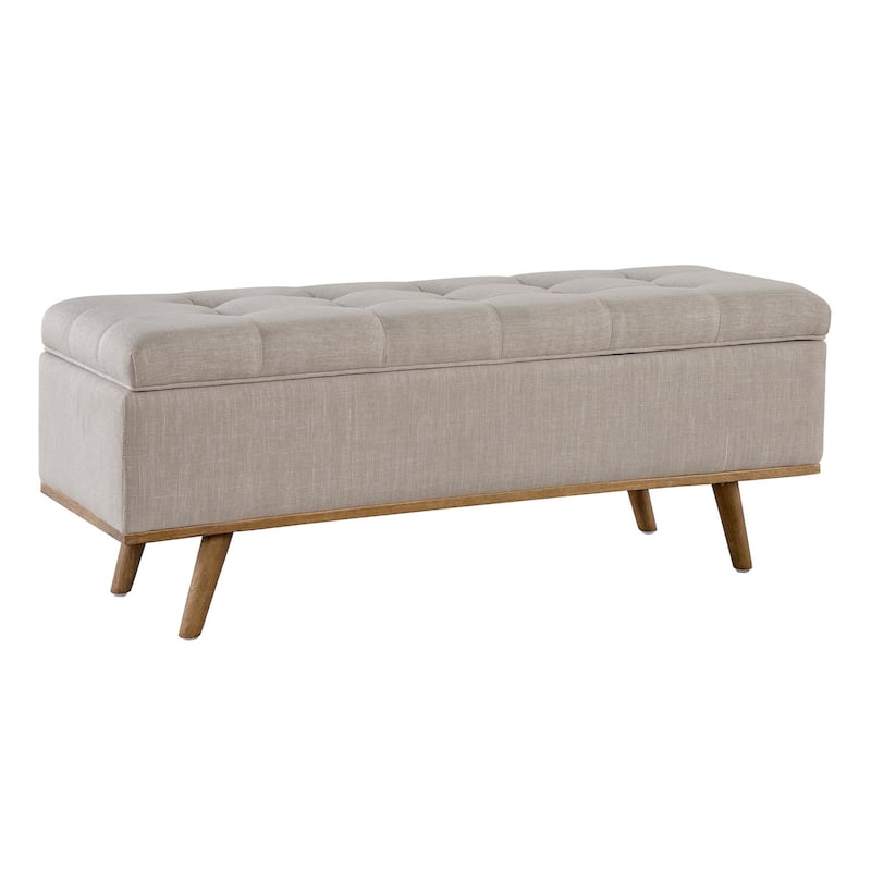 Stockton Upholstered Storage Bench by Kosas Home