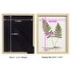 preview thumbnail 114 of 138, Nature Printed Ferns IX -Framed Print w/glass-Cherry Red