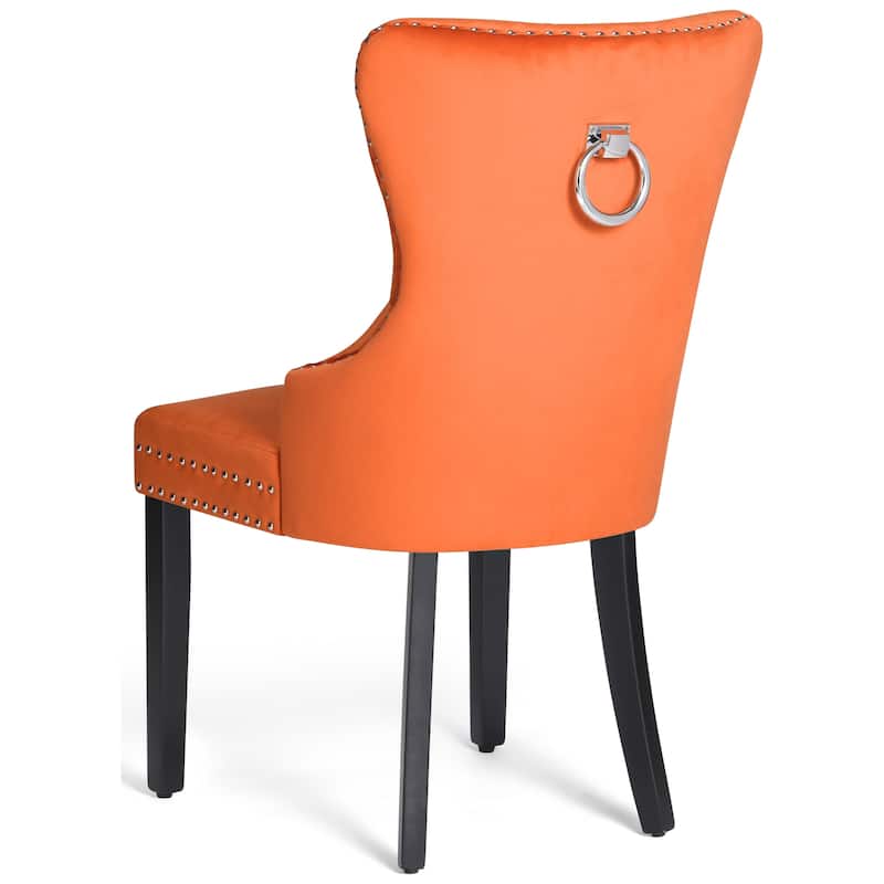 Highland Tufted Velvet Side Chair (Set of 6)