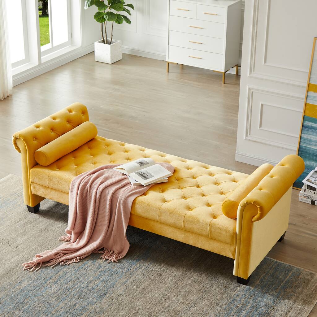 Rectangular Large Sofa Stool - Overstock - 36052697