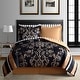 preview thumbnail 1 of 7, Lanwood Home Sabrina Reversible 8-Piece Bed-in-A-Bag Comforter Set Full