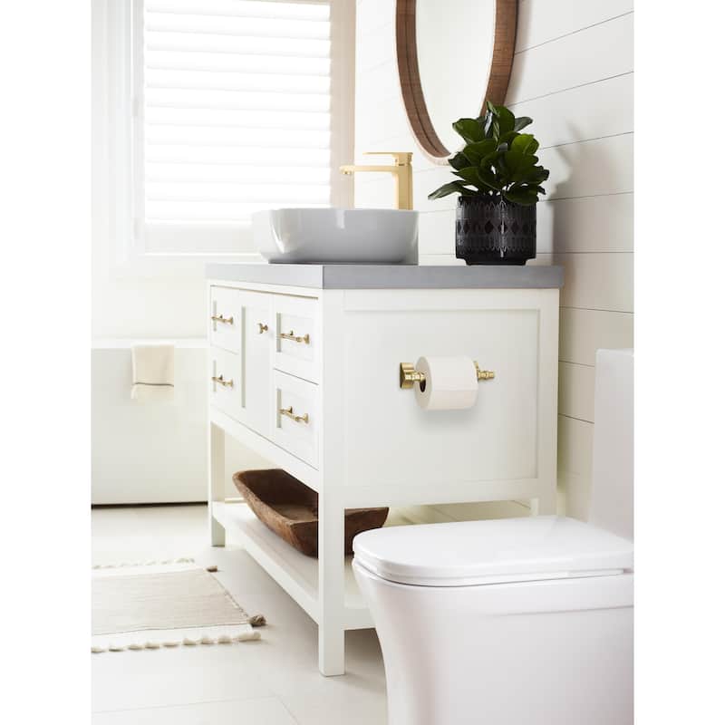 Amerock Davenport Wall Mounted Pivoting Toilet Paper Holder