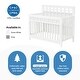 preview thumbnail 25 of 64, Certified Baby Safe Crib, Pine Solid Wood, Non-Toxic Finish, JPMA Certified
