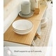 preview thumbnail 5 of 5, Yamazaki Home Stackable Countertop Shelf - Two Sizes, Steel and Wood, Large, Stack up to two, Holds 11 lbs