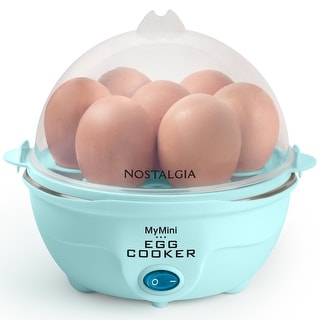 Nostalgia EC7AQ Premium 7-Egg Cooker, Aqua - Bed Bath & Beyond - 33635804