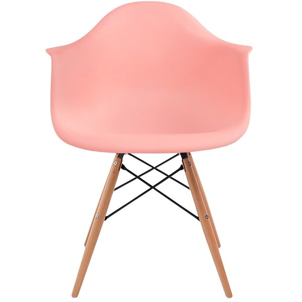 Pink plastic hotsell dining chairs