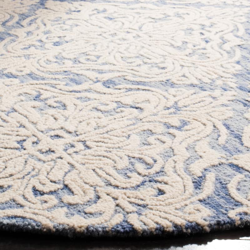 SAFAVIEH Handmade Blossom Letty Modern Floral Wool Rug