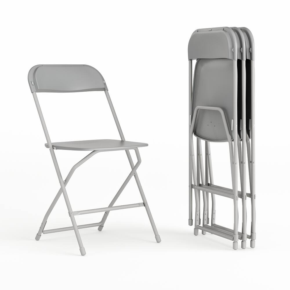 Plastic Folding Chair - 650LB Weight Capacity - Event Chair - 17.5"W x 18"D x 31.5"H