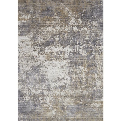 Alexander Home Mason Modern Distressed Abstract Rug